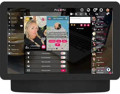 Ontmoet elkaar op pc via de app Plenty Of Chat Ontmoet elkaar op pc via de app Plenty Of Chat
