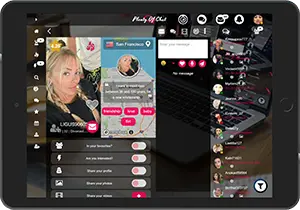 Ontmoet elkaar op tablet via de applicatie Plenty Of Chat Ontmoet elkaar op tablet via de applicatie Plenty Of Chat