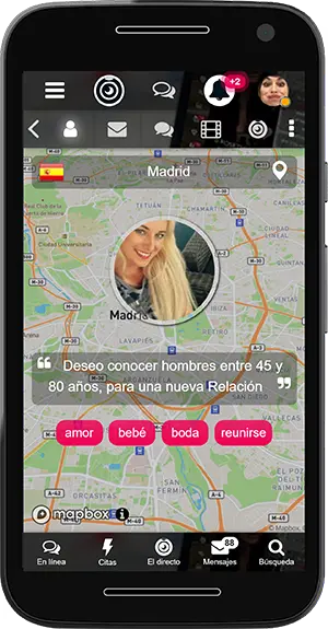 Ubicación de los miembros del Plenty Of Chat